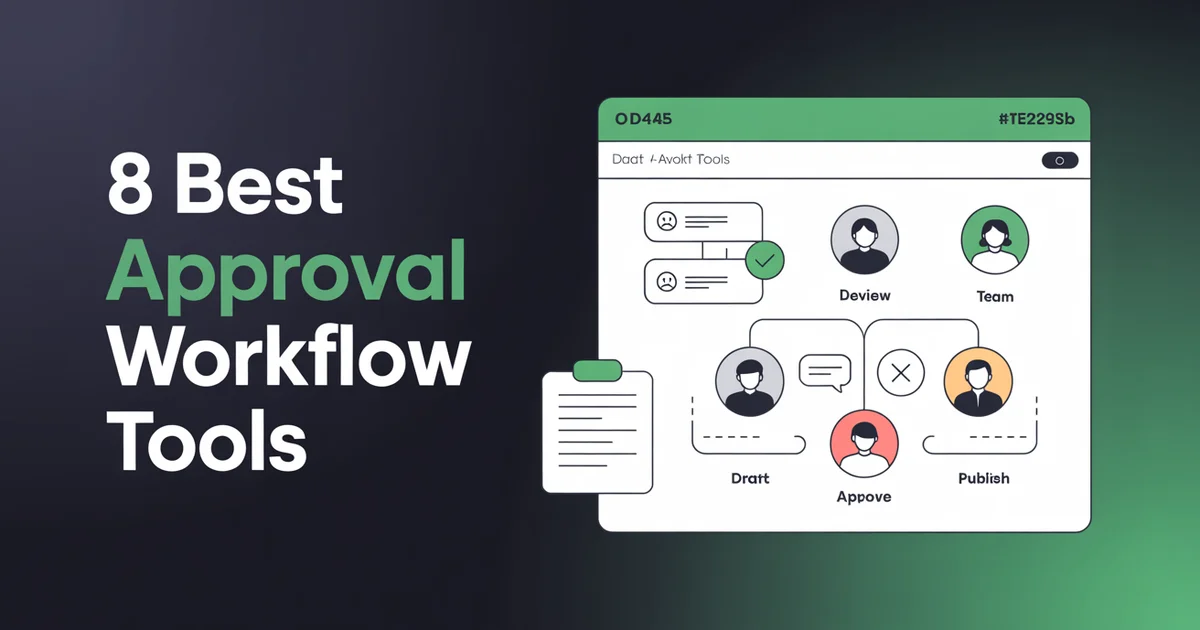 Team reviewing and approving social media content on a shared dashboard
