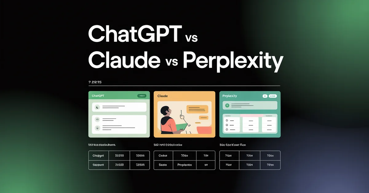 ChatGPT vs Claude vs Perplexity for Social Media (Head-to-Head Tests)