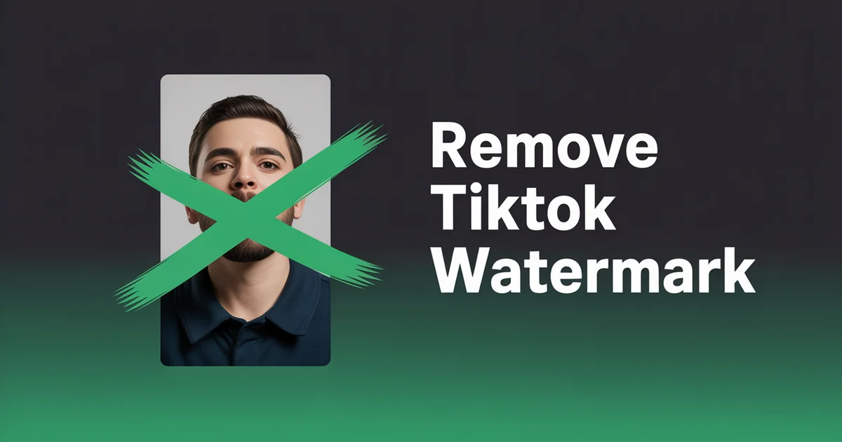 Removing the TikTok watermark before cross-posting to Instagram Reels, YouTube Shorts, and Pinterest in 2026