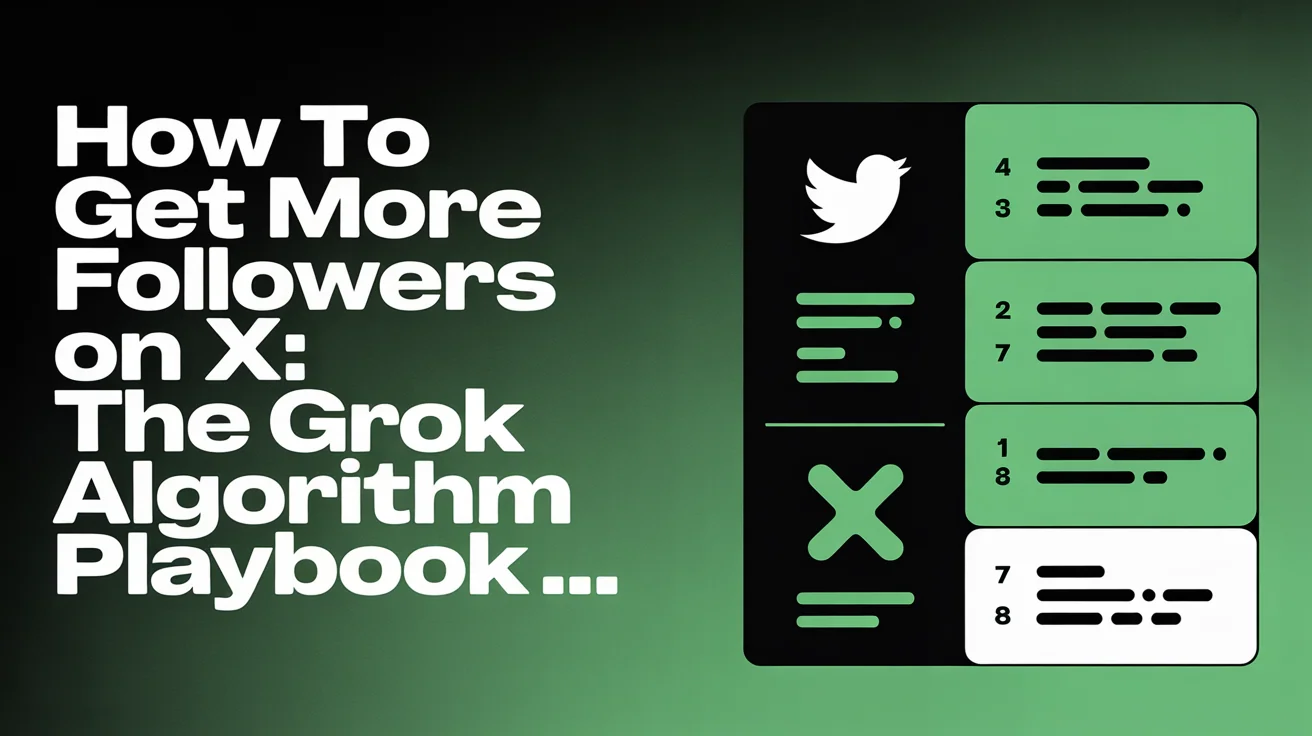 Social media strategist growing X following with data-driven content on smartphone