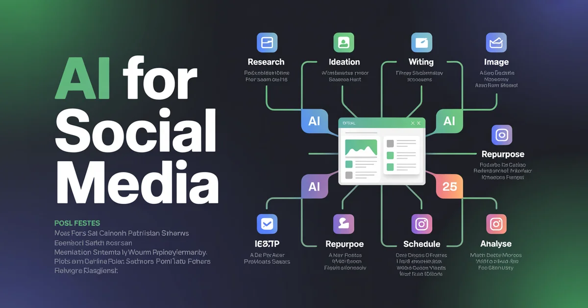How to Use AI for Social Media: The Complete 2026 Guide