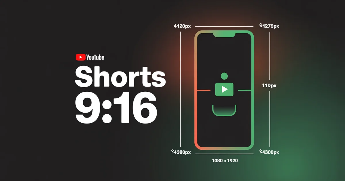 YouTube Shorts aspect ratio 2026 — 9:16 vertical 1080×1920, safe zones, 3-minute cap