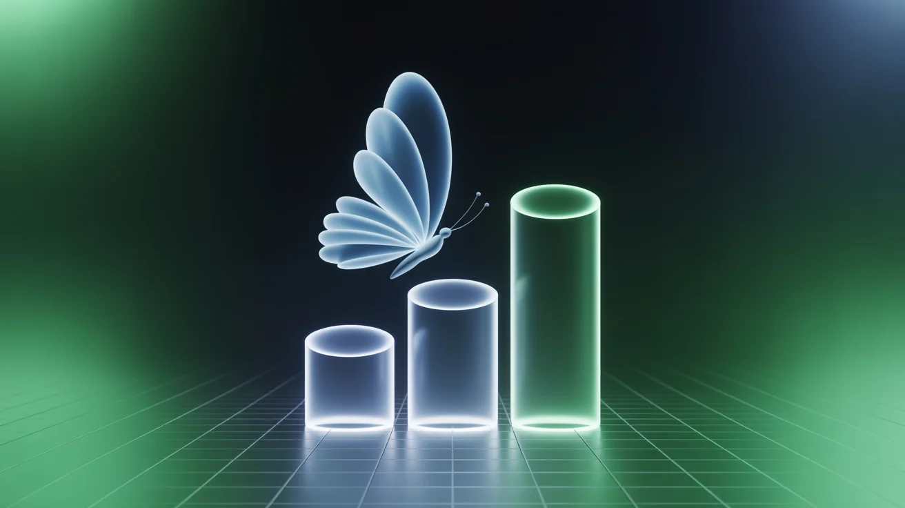 Several Bluesky scheduling tools compared side by side, with the Bluesky butterfly above a glowing content calendar