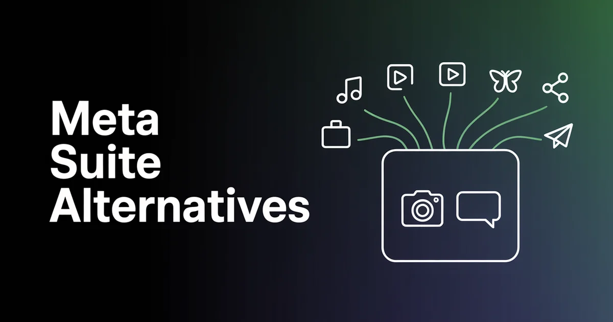Nine Meta Business Suite alternatives compared for businesses outgrowing Facebook and Instagram only