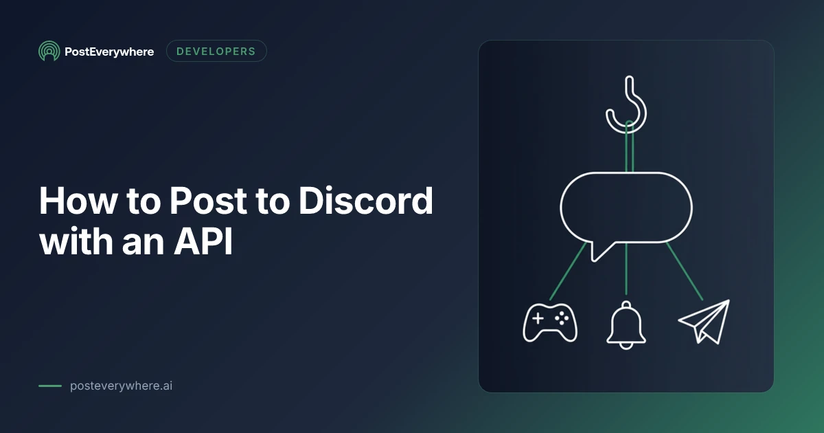 Posting to a Discord channel with a webhook developer guide