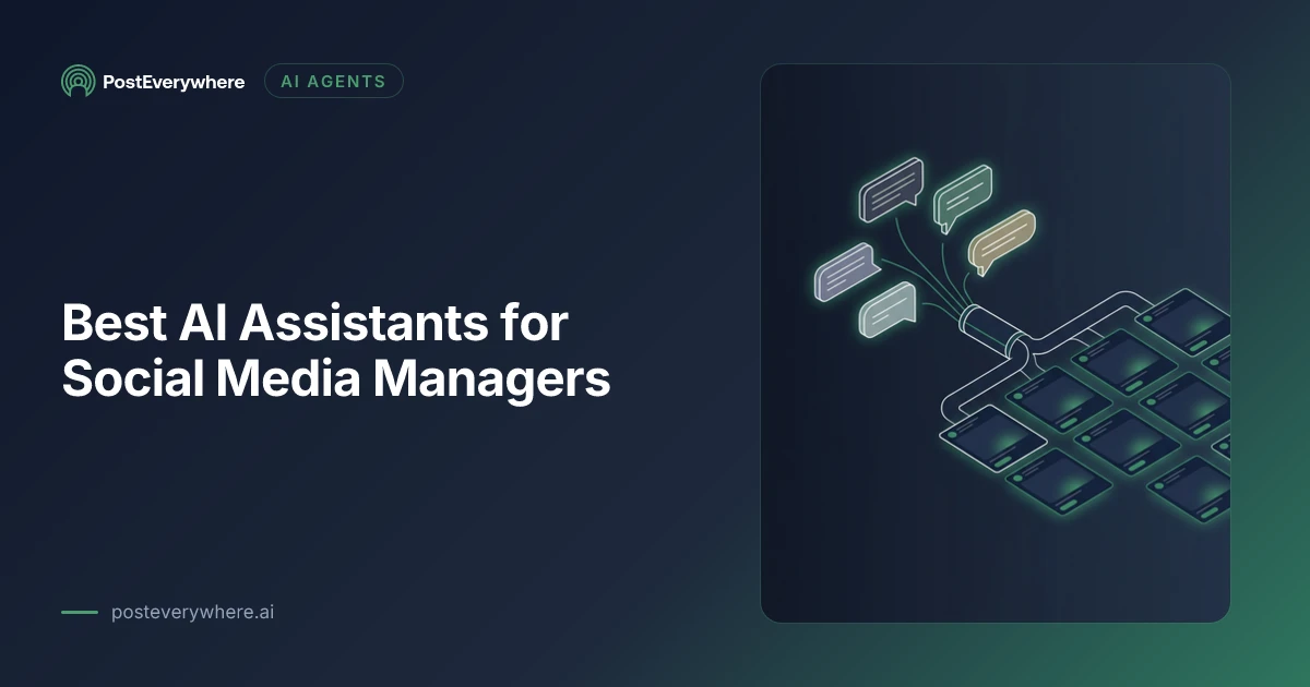8 Best AI Assistants for Social Media Managers in 2026 (And Which Ones Can Actually Post)
