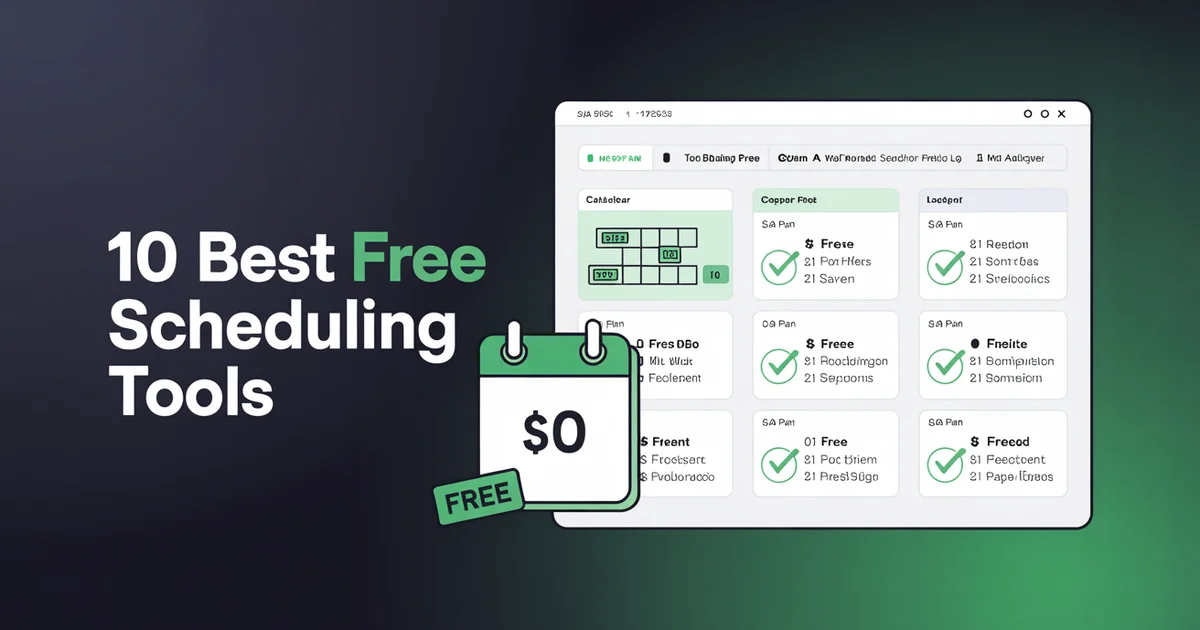 Best free social media scheduling tools tested in 2026