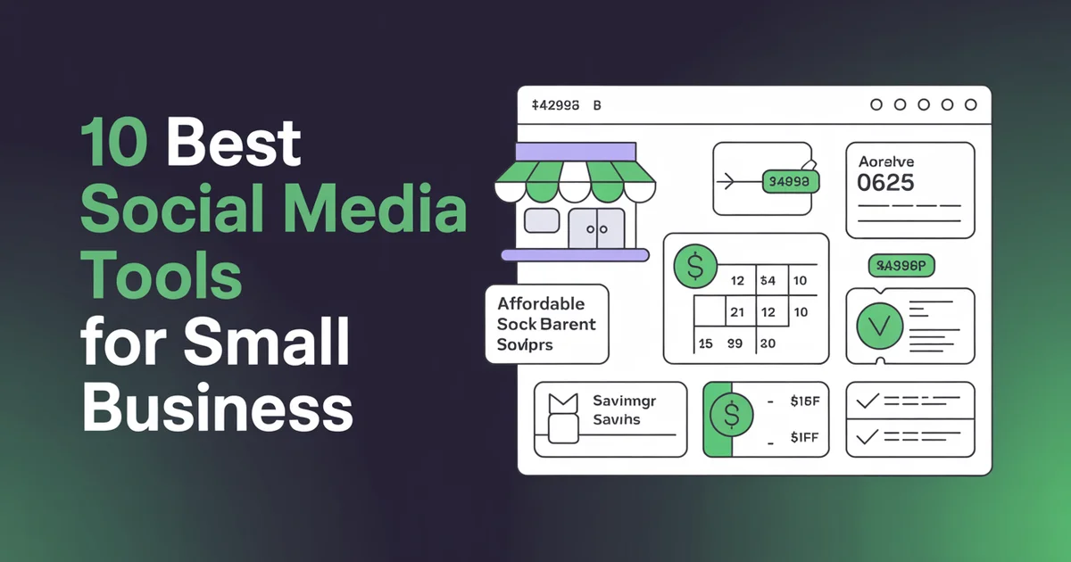 Small business owner managing social media from a laptop in a cafe