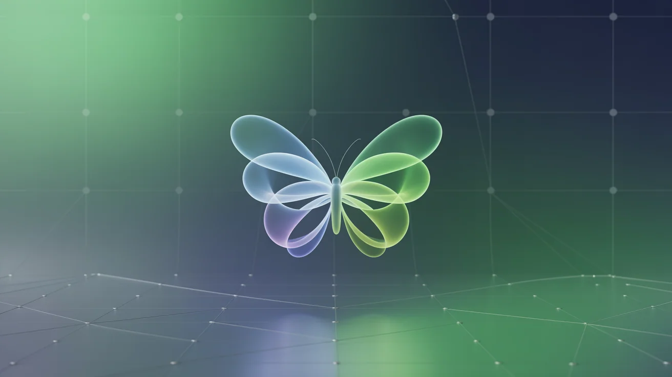 Bluesky butterfly and the X logo on opposite sides of a glowing divide, comparing the two microblogging platforms in 2026