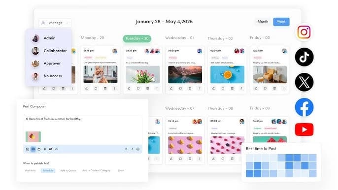 Social media management alternatives to ContentStudio