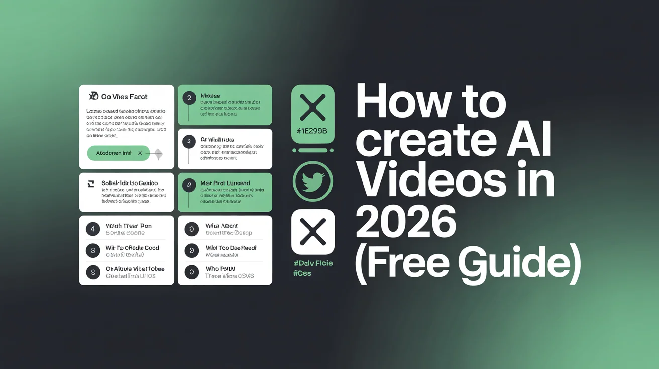 How to create AI videos: video editing software timeline showing AI-generated clips for TikTok and Reels