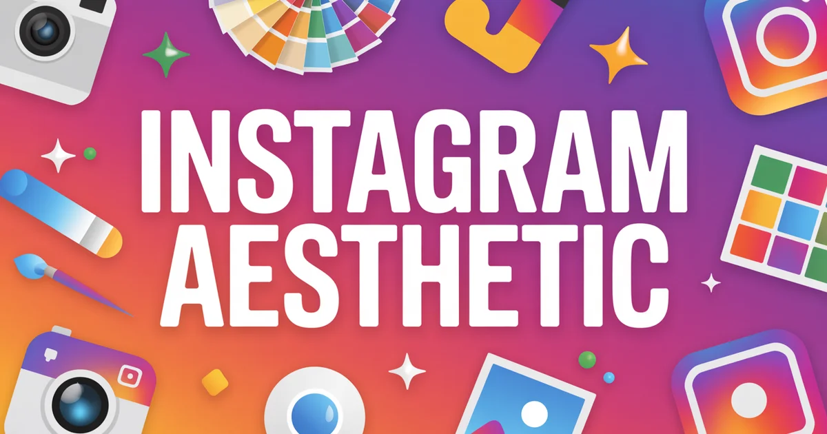 Instagram aesthetic and visual feed planning