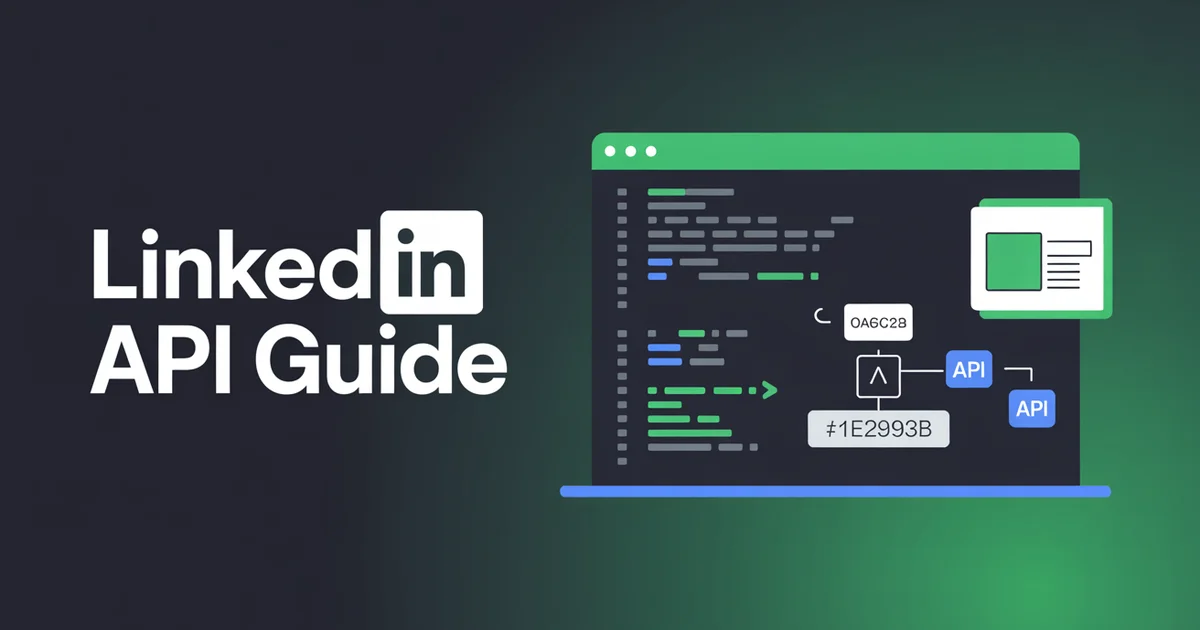 How to schedule LinkedIn posts with an API developer guide