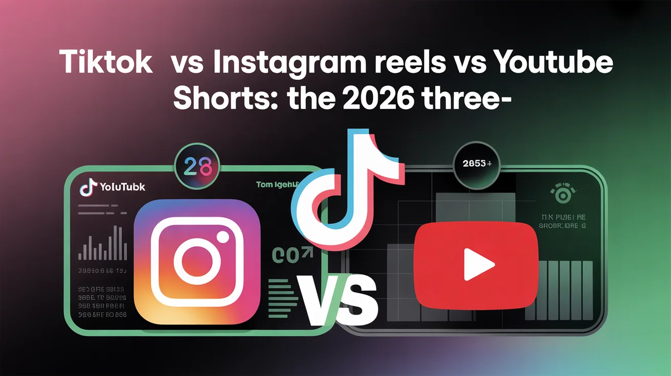 TikTok vs Reels vs Shorts 2026 comparison β algorithms, monetization, and reach across short-form video trifecta