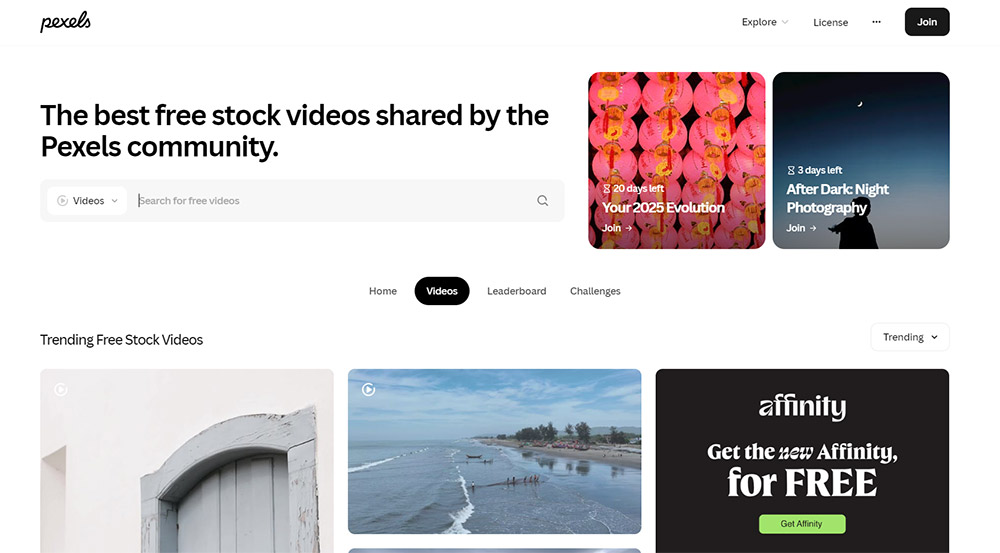 Pexels free stock video library for social media Reels and TikToks