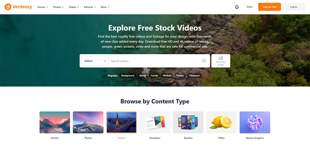 Vecteezy large collection of free stock videos and creative assets