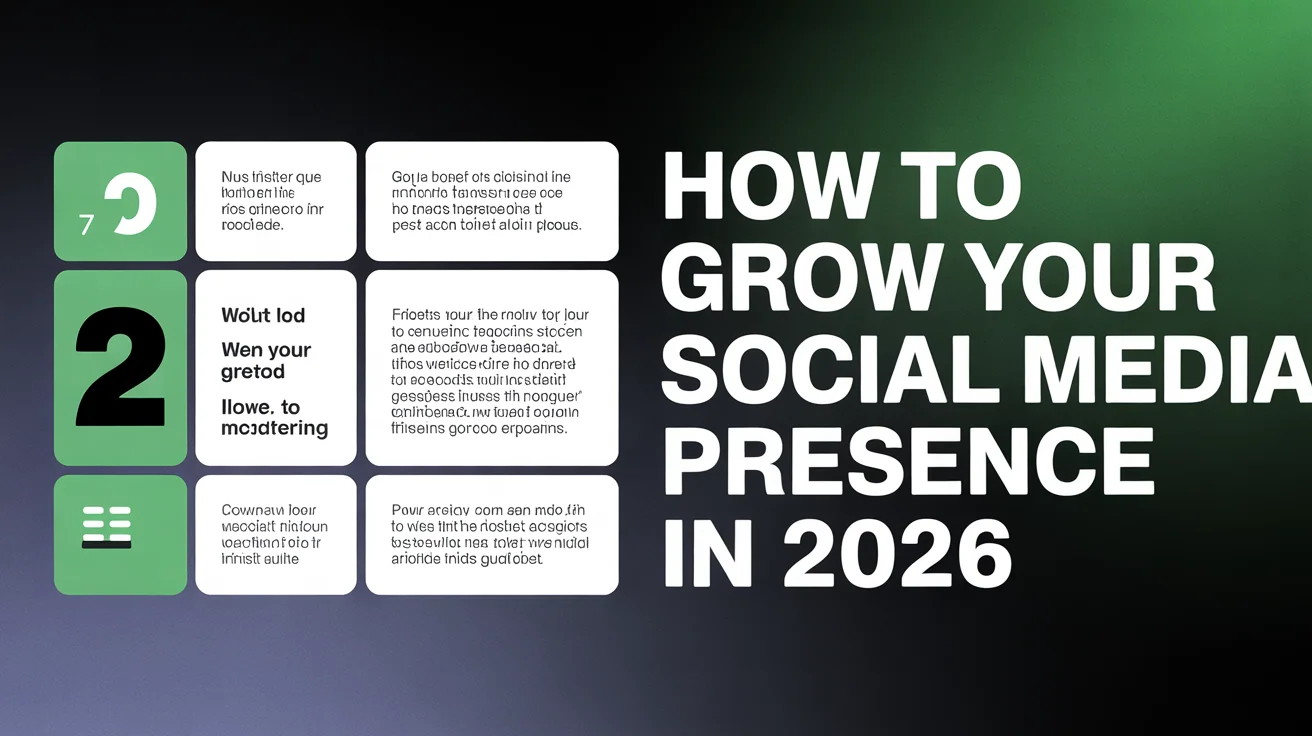 How to Grow Your Social Media in 2026 (0 to 10K)