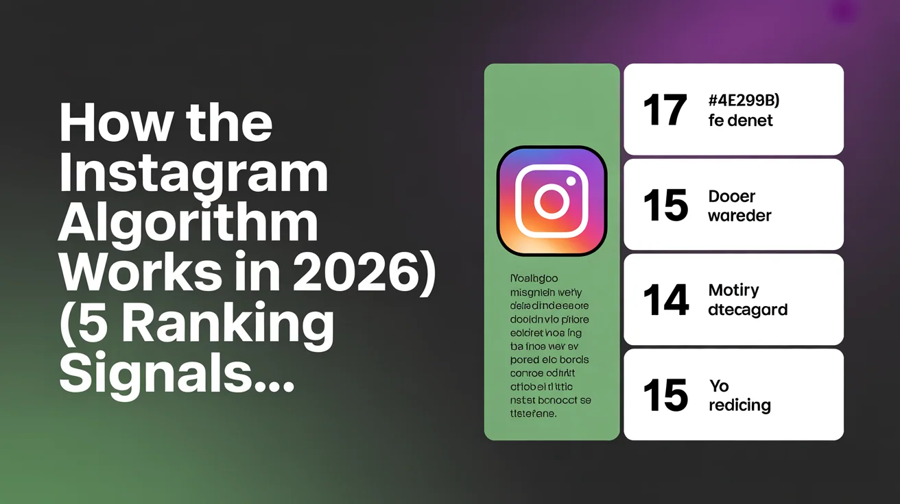How the Instagram Algorithm Works in 2026 (Official)