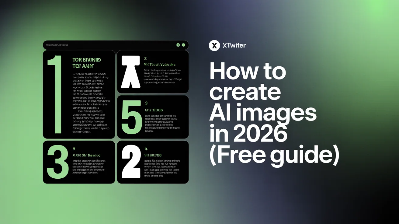 How to Create AI Images in 2026 (5 Free Tools)