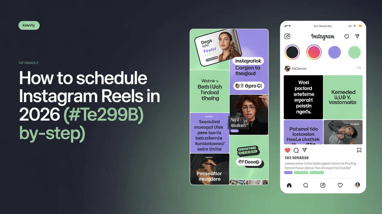 Instagram Reels cover image examples showing branded templates with bold text, consistent colors, and eye-catching thumbnails for professional grid aesthetics