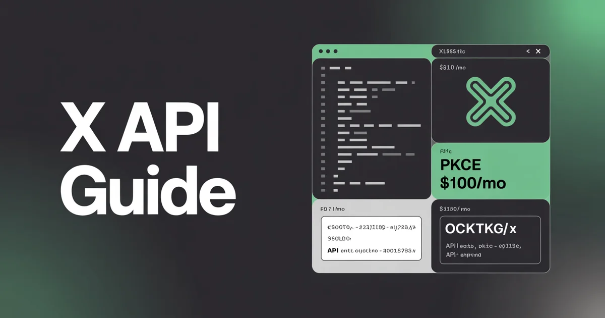 How to Schedule X (Twitter) Posts with an API (2026 Guide)