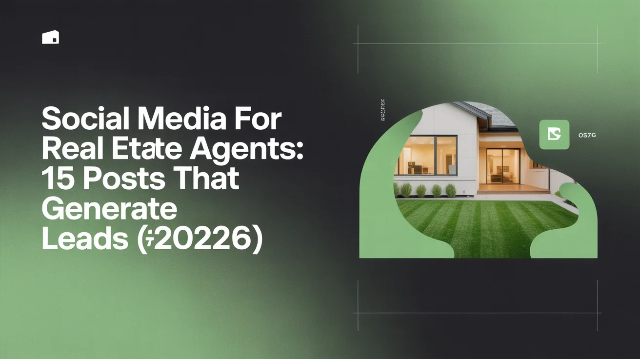 Modern home exterior with landscaped yard representing real estate marketing