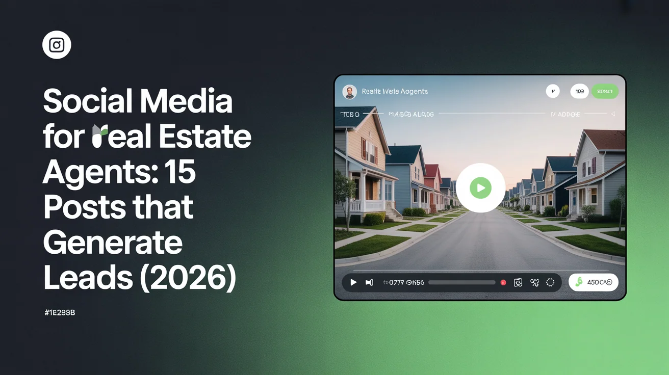 Residential street with homes showcasing neighborhood appeal for real estate video content